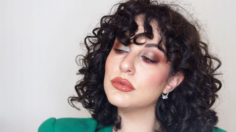 Tutorial trucco colorato e sfumato duochrome
