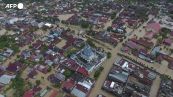 Indonesia, inondazioni colpiscono Sumatra: un morto