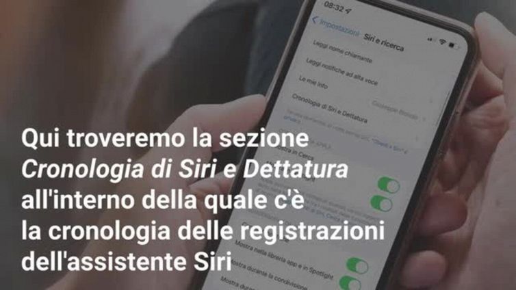 Come cancellare i dati di Apple Siri