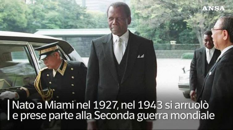 Addio a Sidney Poitier