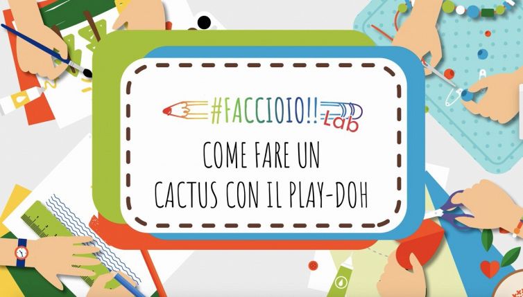 Come fare un cactus con il Play-doh
