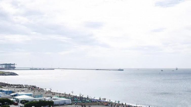 In timelapse l'ultimo approdo della Concordia