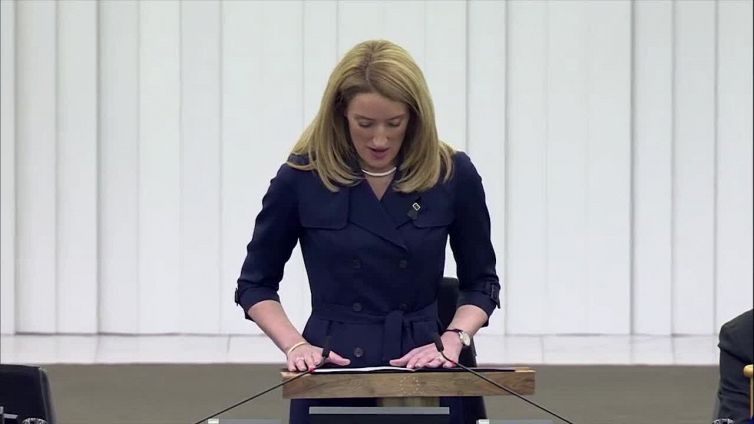 Sassoli, Roberta Metsola: "Ue perde un leader, noi un amico"