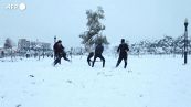 Iraq, Sulaimaniyah coperta dalla neve
