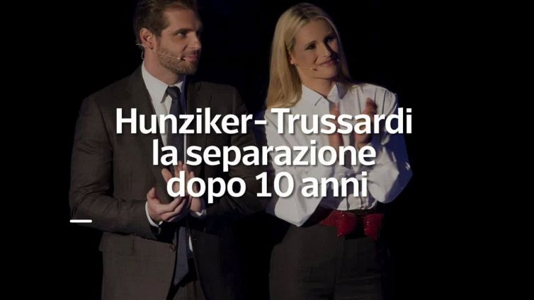Michelle Hunziker e Tomaso Trussardi si separano