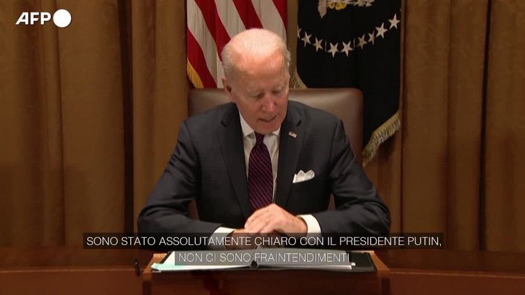 Ucraina, Biden: "Un ingresso di truppe russe sarebbe un'invasione"