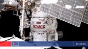 L'equipaggio russo effettua un intervento all'esterno della Stazione spaziale