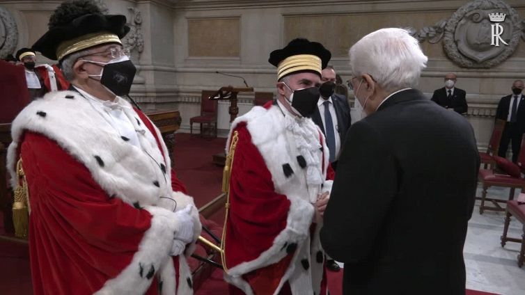 L'addio di Mattarella al Csm, restano vertici Cassazione