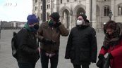 Ungheria, nuova protesta di attivisti Lgbtq davanti al Parlamento