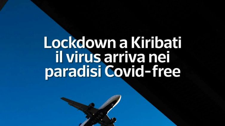 Primo lockdown per Kiribati
