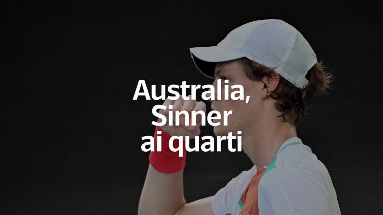 Australian Open, Sinner batte De Minaur e vola ai quarti