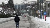 Grecia, forti disagi per la pesante nevicata su Atene