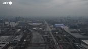 Giochi invernali 2022, le immagini delle sedi di gara a Pechino