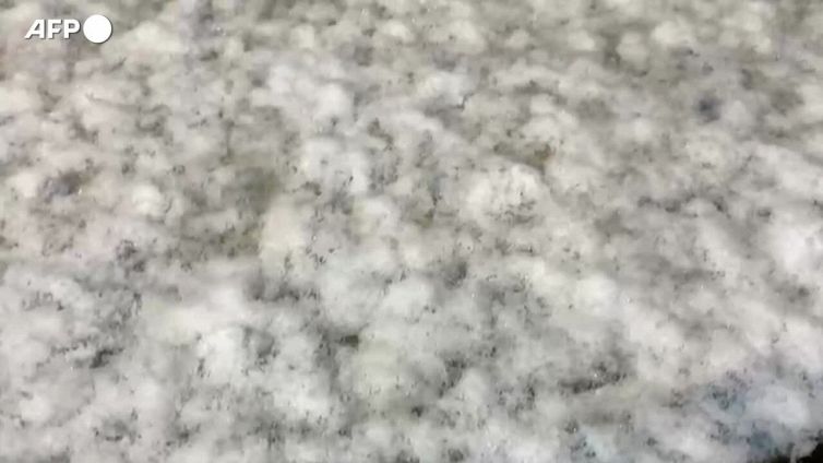 Tempesta di neve a Gerusalemme, imbiancata la Citta' santa