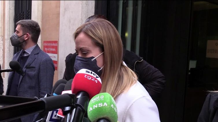 Quirinale, Meloni: "Sodisfatta per il nostro voto compatto, e' utile per misurarci"