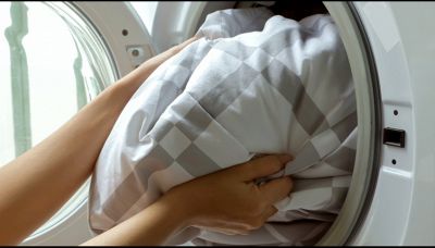 Come lavare il piumone in lavatrice