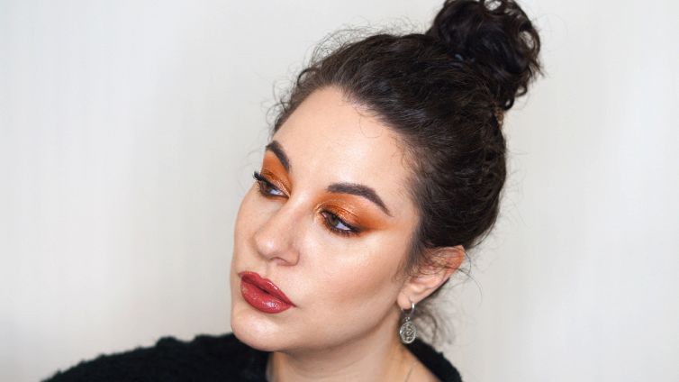 Tutorial makeup colori caldi bronzo e rame