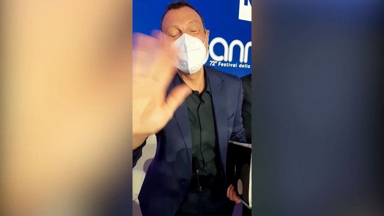 Sanremo, il saluto di Amadeus all'ANSA