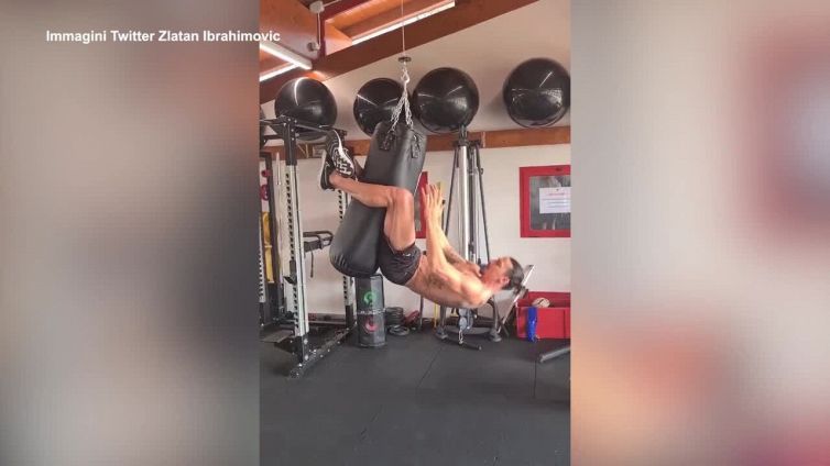 Il terrificante allenamento di Ibrahimovic