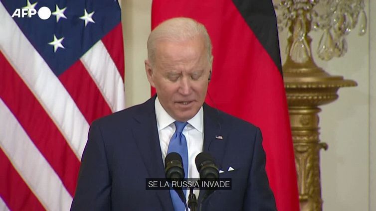 Ucraina, Biden: "Se la Russia invade, stop al gasdotto Nord Stream 2"