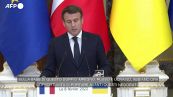 Ucraina, Macron: "Ora e' possibile portare avanti i negoziati con la Russia"