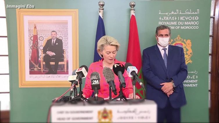 Ursula von der Leyen in Marocco: "Voglio trasmettere le mie condoglianze ai genitori di Rayan"