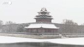 Pechino 2022, la Citta' proibita sotto la neve