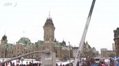 Canada, continua la protesta contro le restrizioni anti-Covid