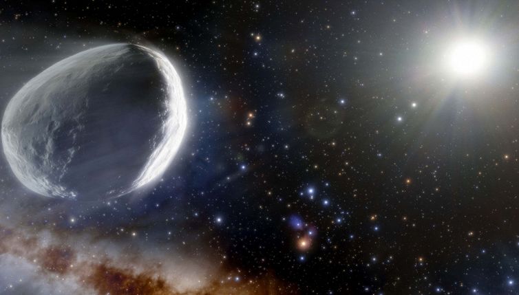 La cometa più grande mai osservata: uno spettacolo