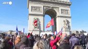 Parigi, "convogli della liberta'": tensione sugli Champs Elysees