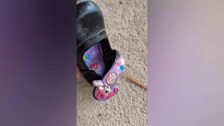 Aiuto: la scarpa della bambina nasconde un pericolo mortale