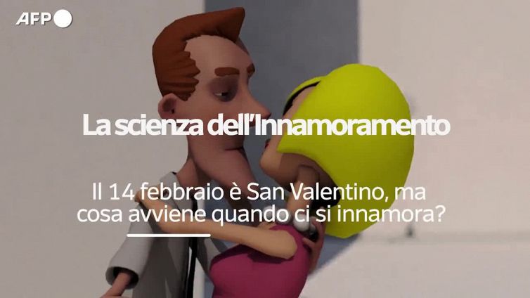 Oggi e' San Valentino, ma che cosa avviene quando ci si innamora?