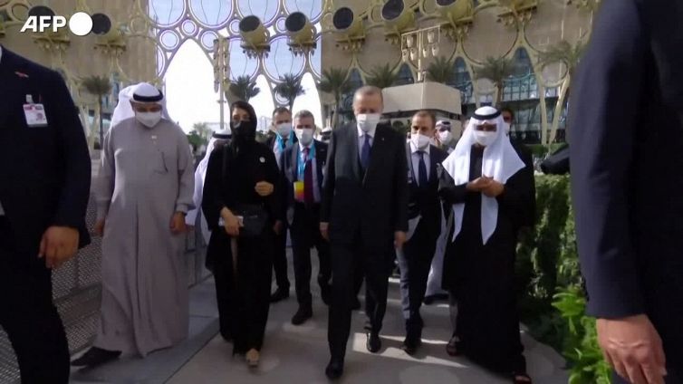 Expo Dubai 2020, Erdogan alla cerimonia di apertura della Giornata della Turchia