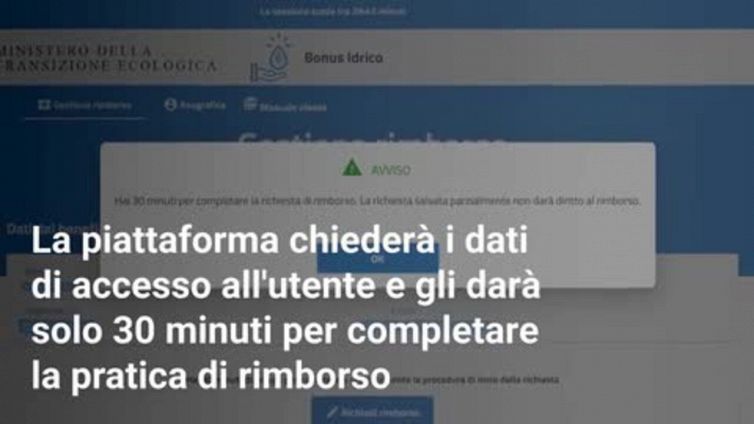Bonus Idrico 1.000 euro: come funziona la piattaforma