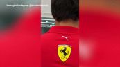 Leclerc e Sainz vedono per la prima volta la nuova Ferrari: "Mamma mia"