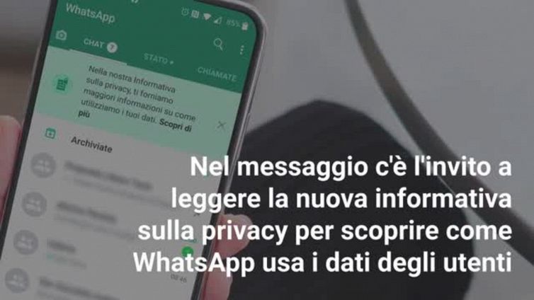 Il nuovo messaggio di WhatsApp agli utenti