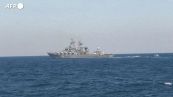 Ucraina, le esercitazioni della flotta russa nel mar Nero