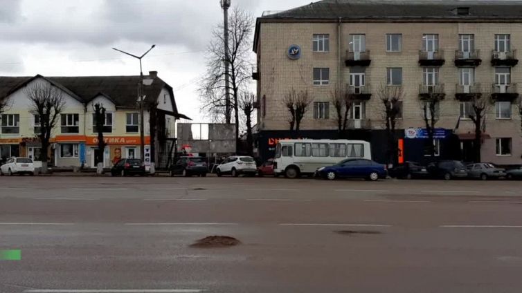 A Korosten, sulla linea di invasione dei russi