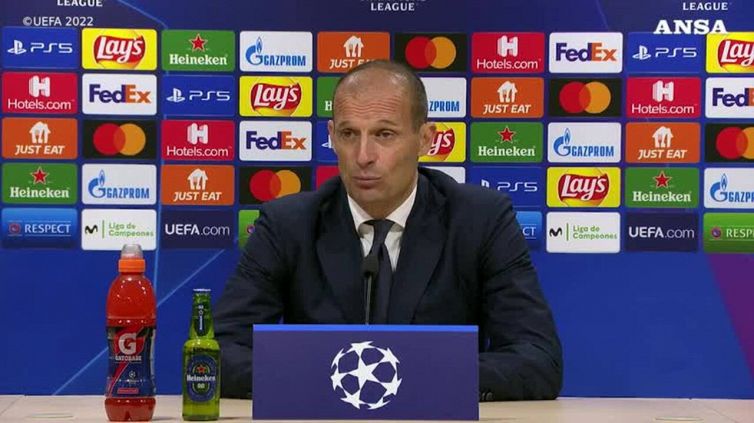 Champions League, Allegri: "Felice per la prestazione, il ritorno sara' una finale"