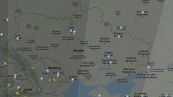 La guerra in Ucraina vista attraverso il traffico aereo