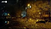 Ucraina, bombardato un edificio residenziale a Kiev