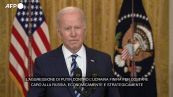 Il messaggio di Biden alla nazione: "Putin sara' un paria sulla scena internazionale"