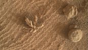 Curiosity fotografa una formazione simile al corallo su Marte