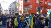 Ucraina, il Carnevale di Colonia diventa una marcia della pace