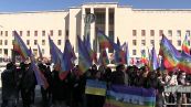Ucraina, manifestazione degli universitari a Roma: "Vogliamo la pace"