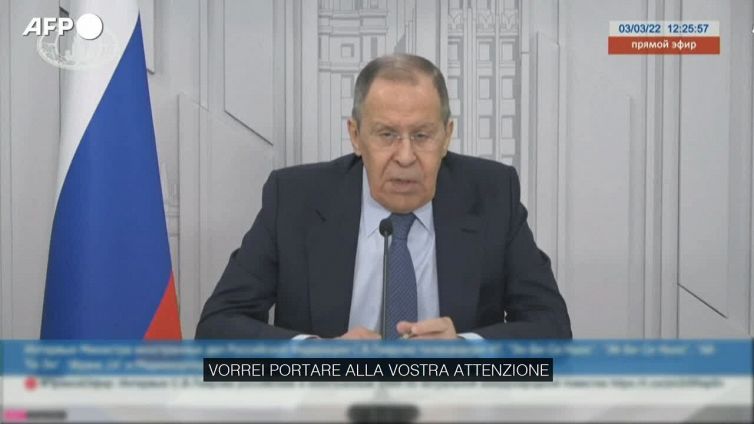 Ucraina, Lavrov: "Guerra nucleare nella mente dell'Occidente, non della Russia"