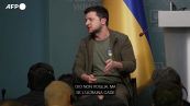 Ucraina, Zelensky: "Se l'Ucraina cadesse, non resterebbe la sola"