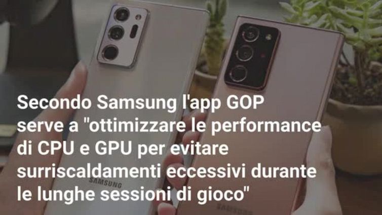 C'è una app che rallenta i Samsung Galaxy