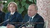 Putin: "Non intendo dichiarare legge marziale in Russia"