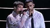 "Brividi" di Mahmood e Blanco: record e modifica all'Eurovision